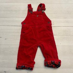 French toast red‎ corduroy overalls 12 months